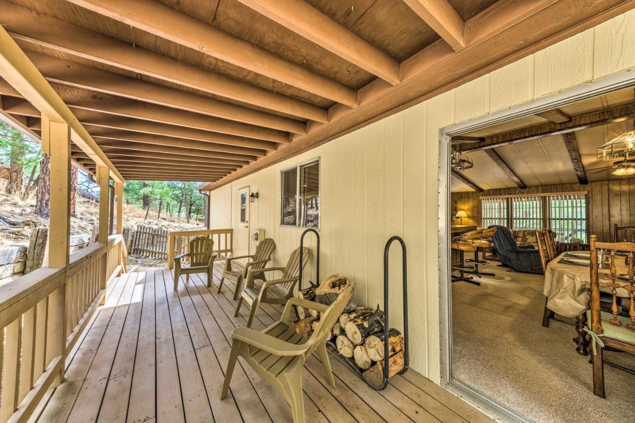 3 Mi To Ruidoso Winter Park Home With Fireplace! Exterior foto